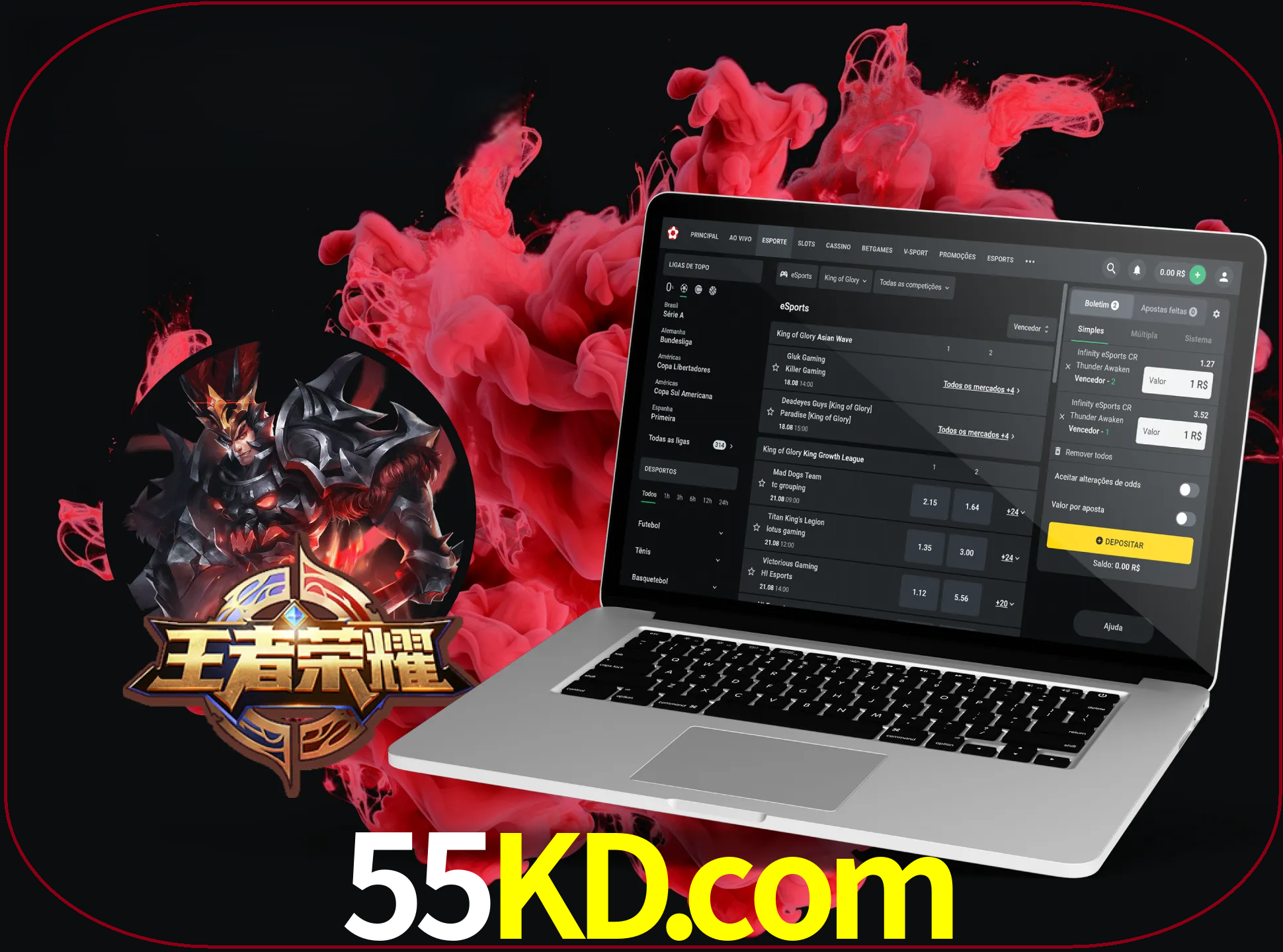 Um jogo global que conquistou os corações dos utilizadores de todo o mundo e que foi desenvolvido na China está disponível no 55kd.