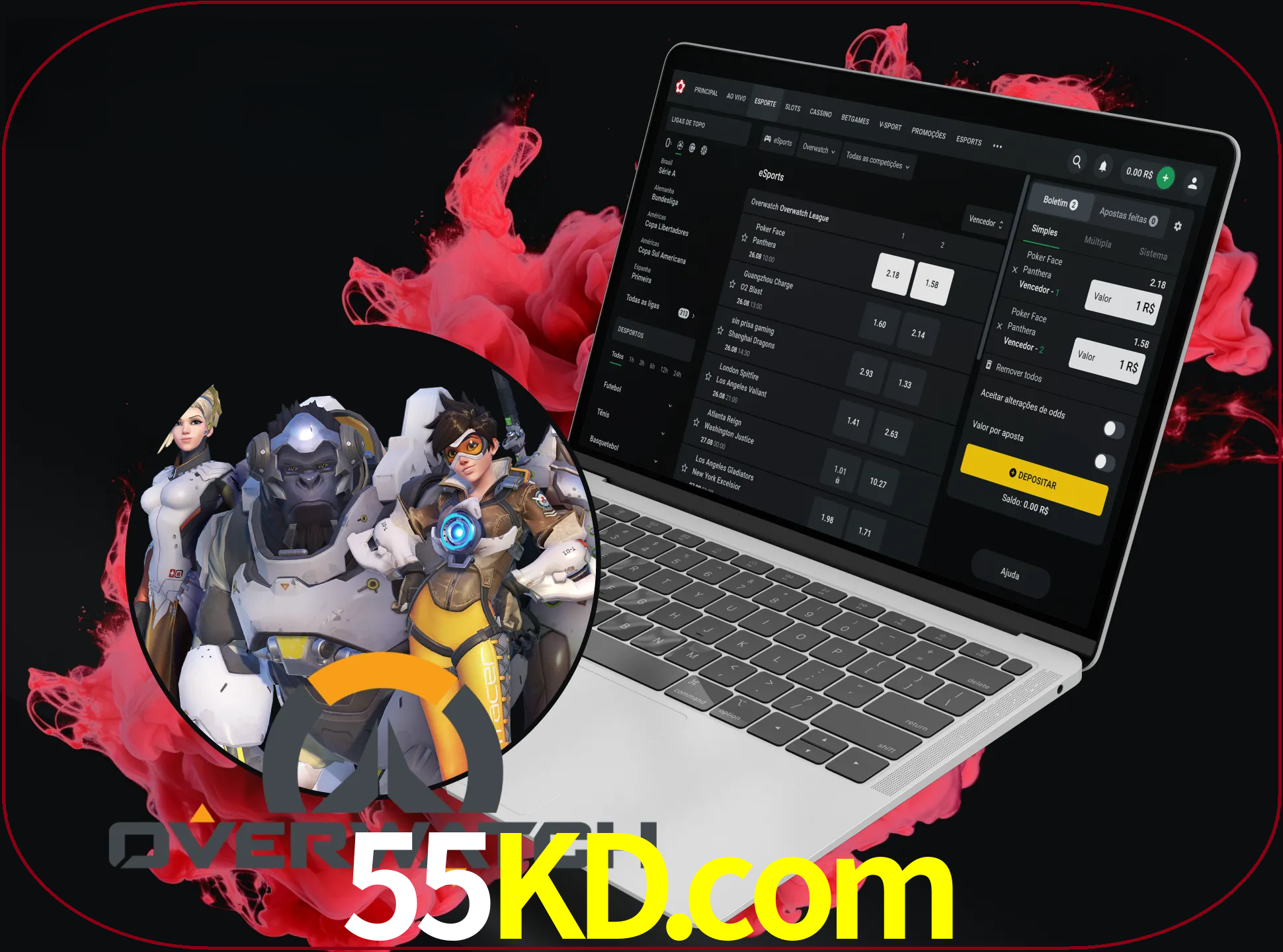 Os fãs deste fantástico jogo apreciarão a abundância de jogos e podem também ganhar dinheiro real apostando no 55kd.