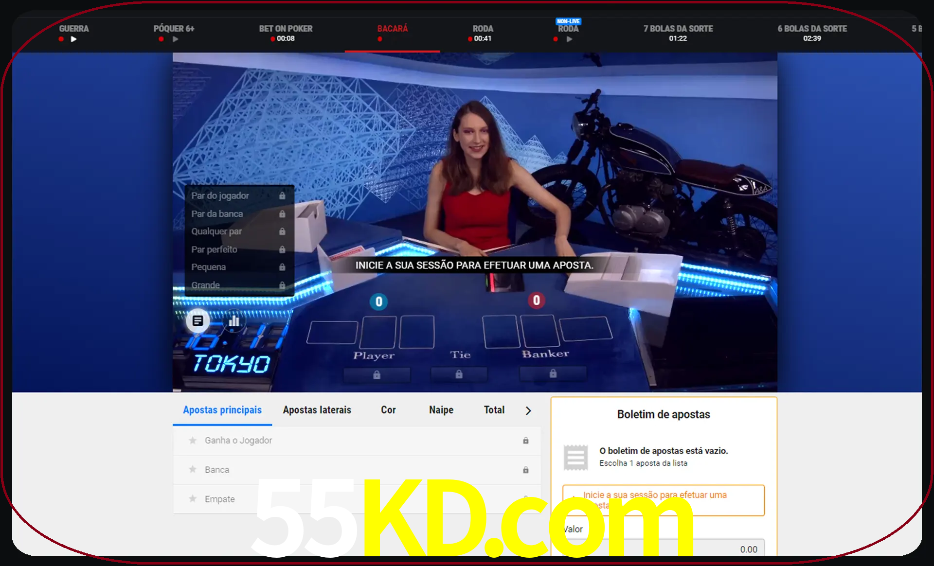 Jogar Betgames intrigantes com verdadeiros dealers.