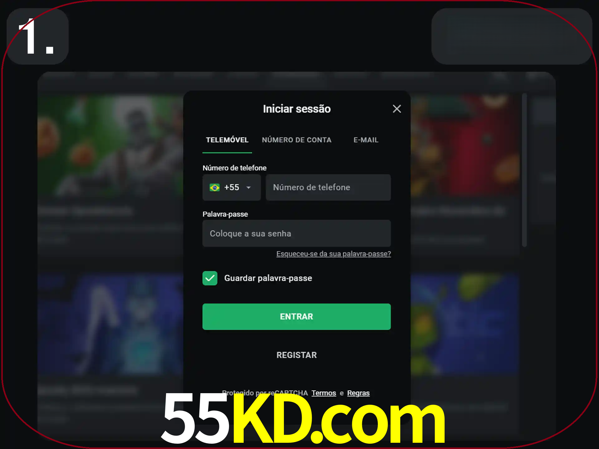 Acesse o site.